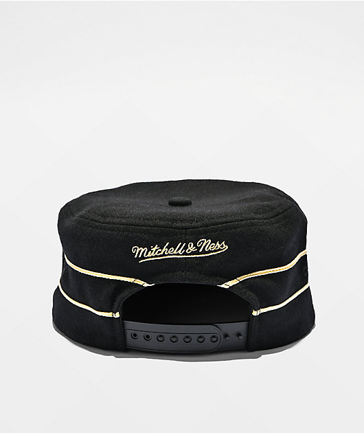 Mitchell & Ness LA Dodgers Pill Box Black Snapback Hat