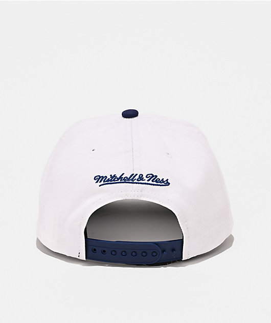 Mitchell & Ness LA Dodgers Shooting Stars White & Blue Snapback Hat