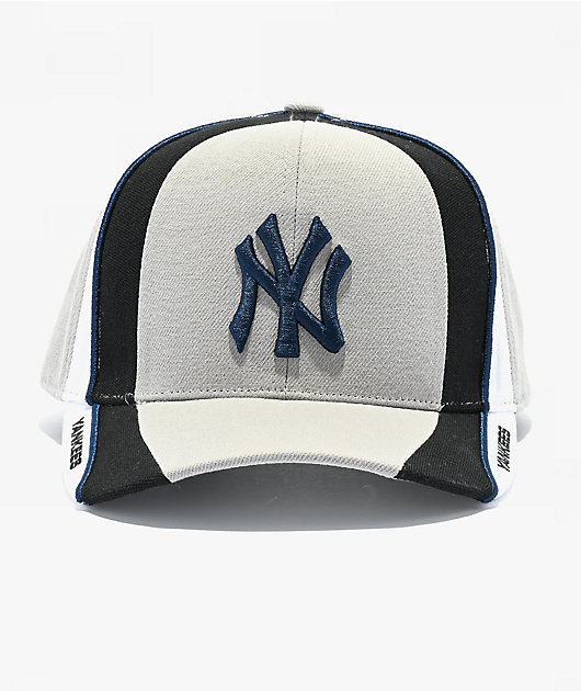 Mitchell & Ness New York Yankees Downforce Grey Snapback Hat