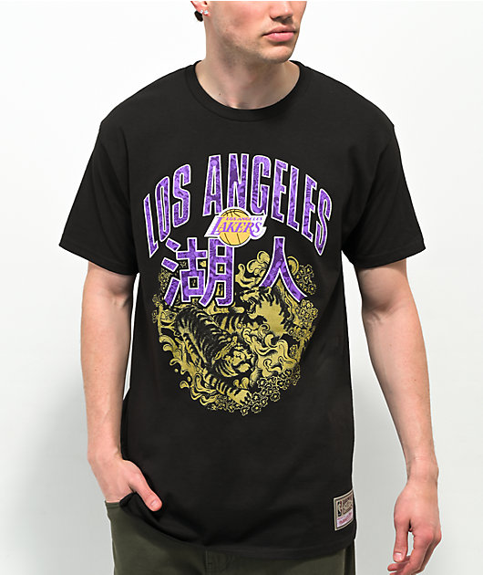 Mitchell & Ness Lakers x NBA Lakers Finals Black T-Shirt