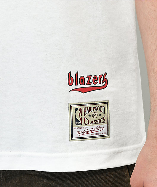 Portland Trail Blazers Fashion Colour Wordmark T-Shirt - Mens