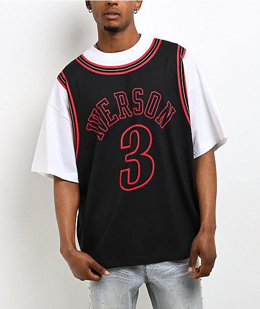 Mitchell & Ness Iverson Philadelphia 76ers Best In Class Black