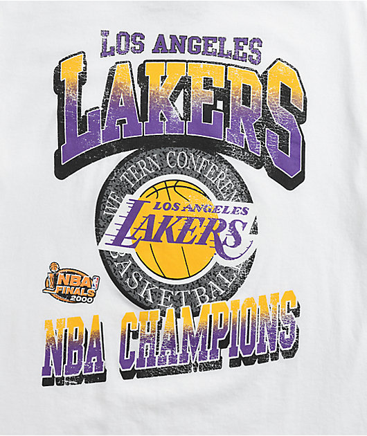 Lakers championship t shirt best sale