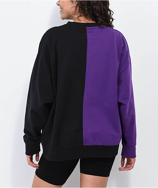 Split store crewneck sweatshirt