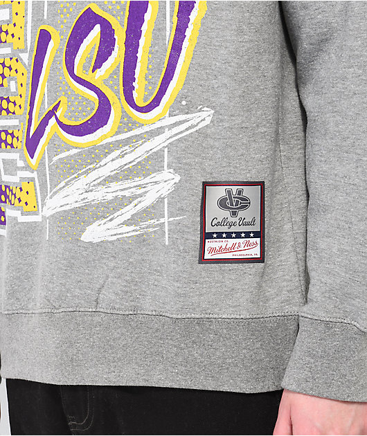 Grey best sale lsu sweatshirt