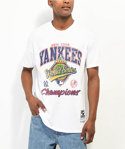 White sales yankees shirt