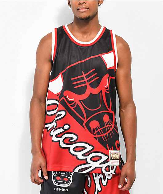 Black and red chicago bulls jersey online