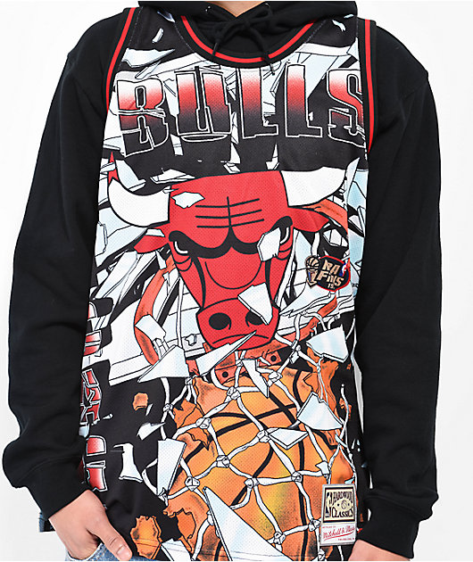 Mitchell & Ness x NBA Chicago Bulls Energy Black Basketball