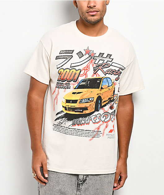 Mitsubishi Lancer EVO 2 Natural T-Shirt