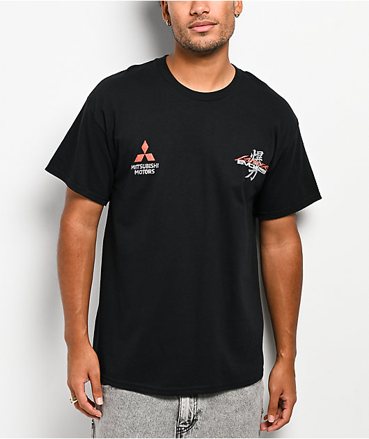 Mitsubishi Lancer Power EVO 8 Black T-Shirt | Zumiez