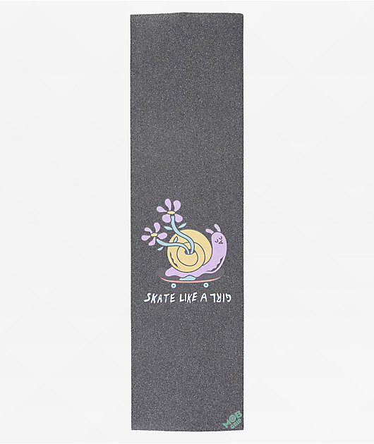 Mob x Skate Like A Girl Black Grip Tape