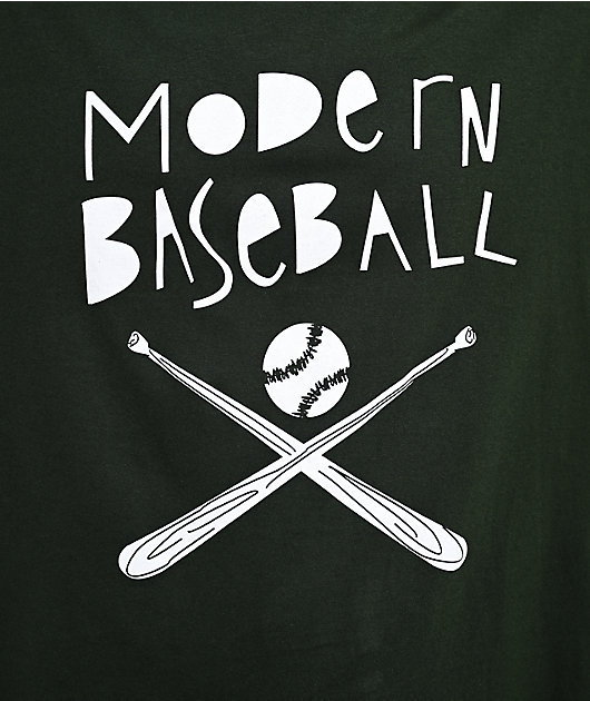 Modern Baseball Bats Green T-Shirt