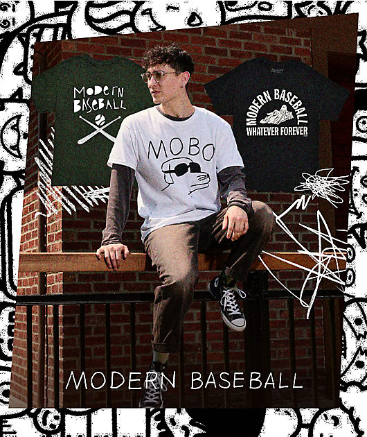 Modern Baseball MoBo Dawg White T-Shirt