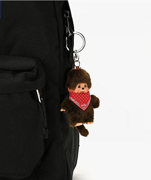 Monchhichi Bandana Boy Vinyl Plush Keychain