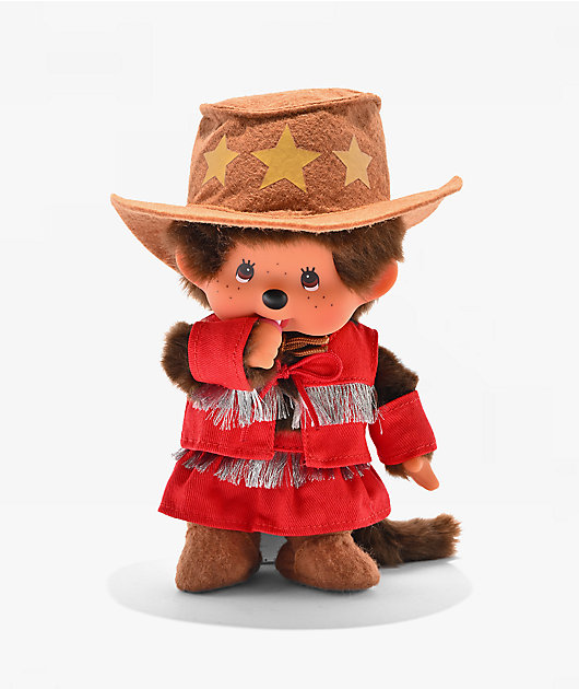 Monchhichi Cowgirl Vinyl Plush Toy