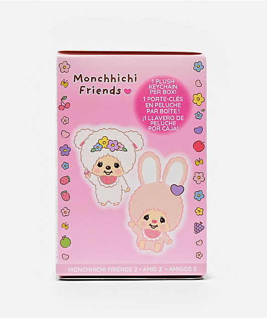 Monchhichi Friends Plush Keychain Blind Box