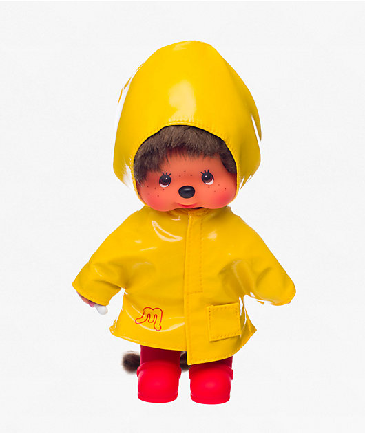 Monchhichi Raincoat Boy Vinyl Plush Toy | Zumiez