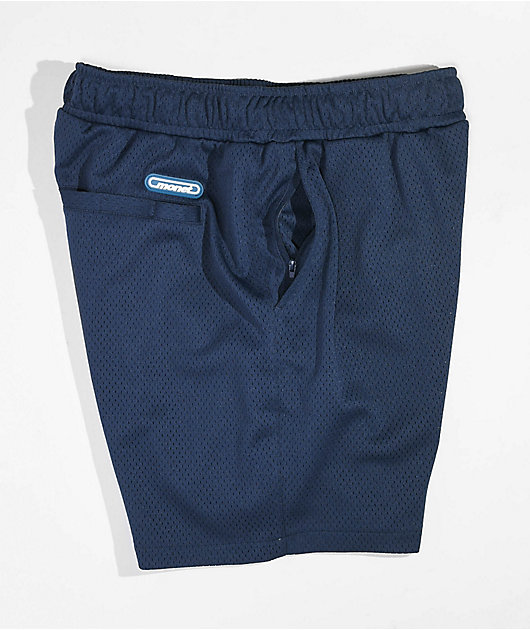 Monet Coast Shorts de malla azul marino