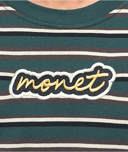 Monet Eddie Green Stripe T-Shirt