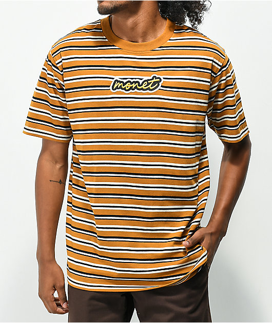 Monet Eddie Spice Stripe T-Shirt
