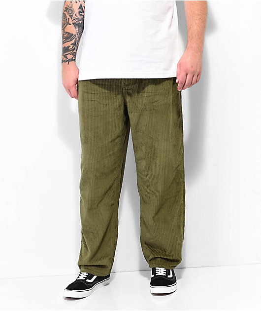 Monet Push Olive Corduroy Skate Pants