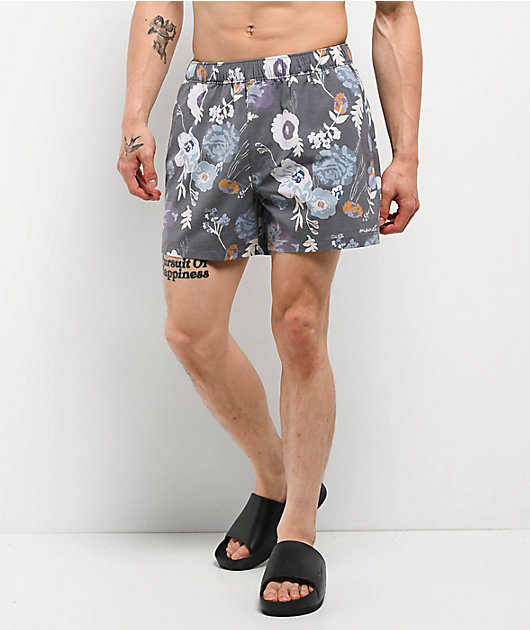 Monet Skateboards Bouquet Grey Board Shorts
