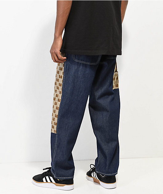 Monet Skateboards Double Knee Raw Denim Carpenter Pants | Zumiez