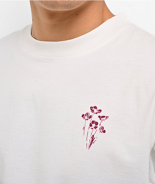 Monet Skateboards Flowershop Off White T-Shirt