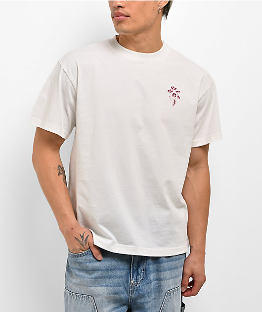 Monet Skateboards Flowershop Off White T-Shirt