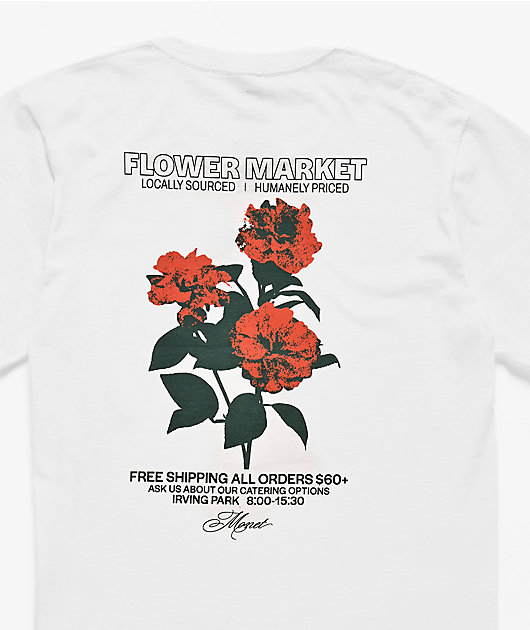 Monet Skateboards Kid's Locally Sourced White T-Shirt
