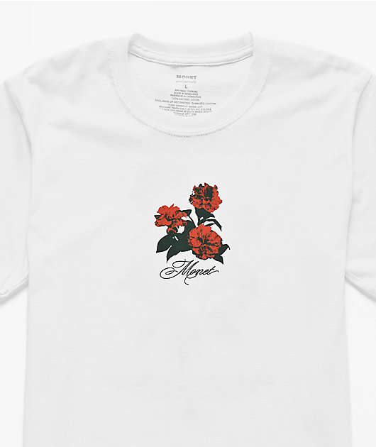 Monet Skateboards Kid's Locally Sourced White T-Shirt