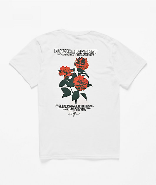 Monet Skateboards Kid's Locally Sourced White T-Shirt