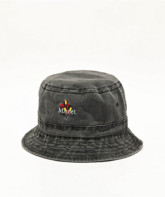 Monet Skateboards Mist Black Bucket Hat | Zumiez