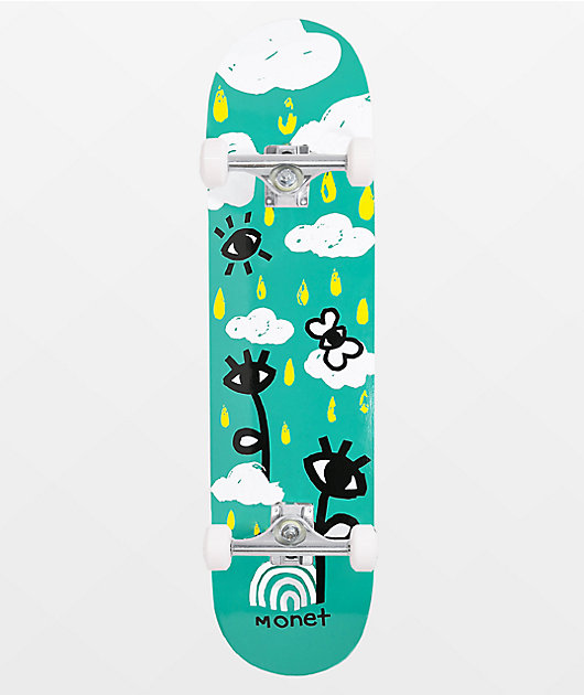 Monet Skateboards Rain Rain Go Away 8.0" Skateboard Complete
