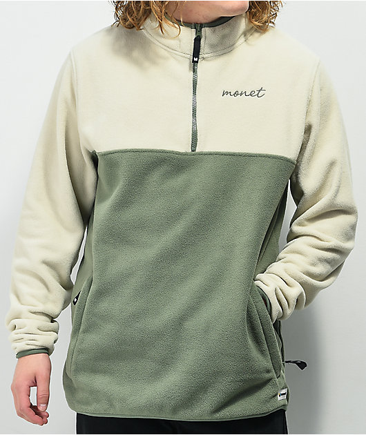 Monet Sprinter Green Tech Fleece Jacket