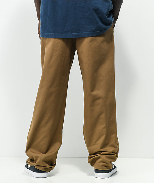 Monet Wallenberg pantalones de sarga caqui