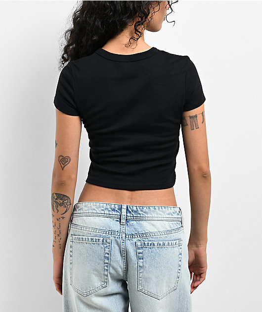 Monster High The Star Black Crop T-Shirt