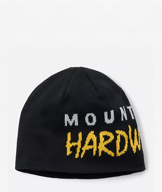 Whimgy Beanie Charcoal×Yellow The Vista Waffle Knit Beanie | Coal Headwear
