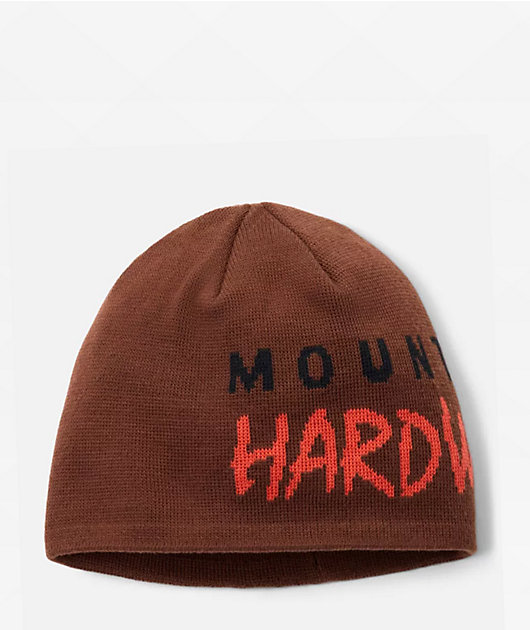 Mountain Hardwear Bridger Brown Skully Beanie | Zumiez