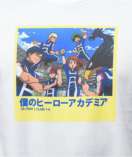 My Hero Academia Tableau Group White T-Shirt