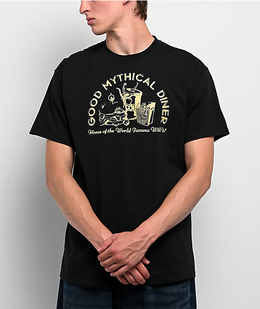 Mythical Diner Black T-Shirt