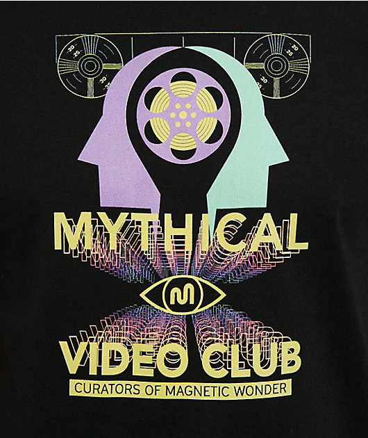 Mythical Video Club Black T-Shirt