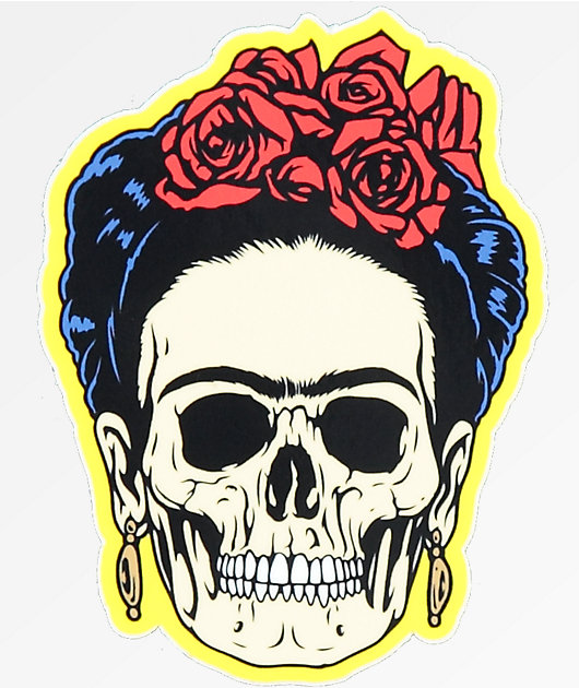 N°Hours Frieda Skull pegatina