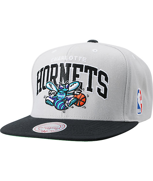 charlotte hornets hat mitchell ness