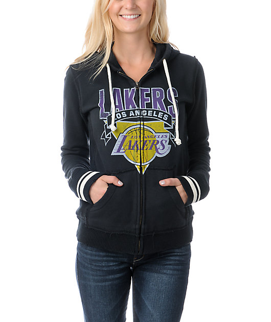 Nba Mitchell And Ness La Lakers Vintage Hoodie Zumiez