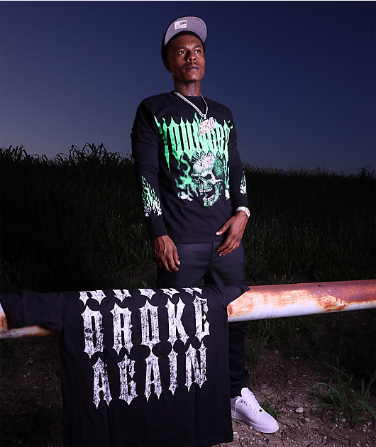 NBA YoungBoy Hardcore Black Long Sleeve T-Shirt