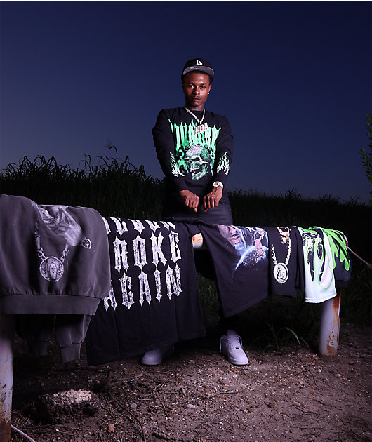 NBA YoungBoy Hardcore Black Long Sleeve T-Shirt