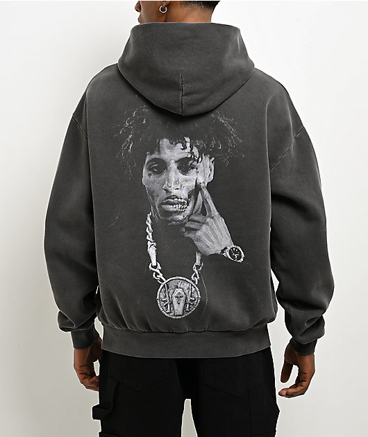 NBA YoungBoy MASA Slimeretta Black Wash Hoodie
