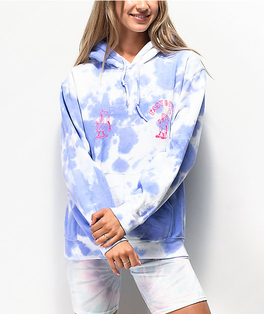 luvamia Girls Tie Dye Hoodie with Pocket, Sizes 4-13 