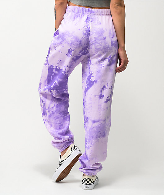 pink tie dye sweatpants